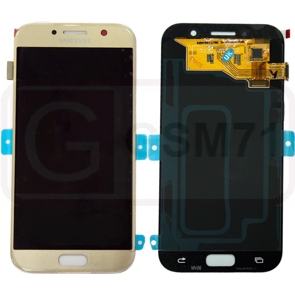 Samsung A520F Galaxy A5 (2017) - дисплей с сенсорным стеклом (Gold) Original